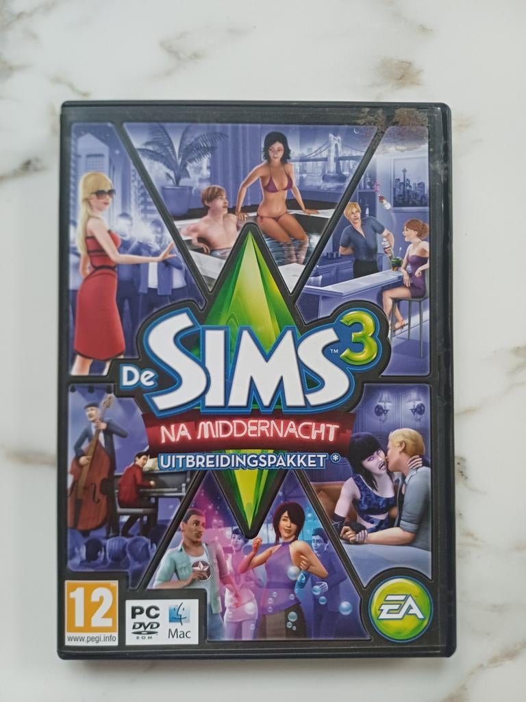 De Sims 3 - Na middernacht, Spelcomputers en Games, 1 speler, Ophalen of Verzenden, Zo goed als nieuw, Vanaf 12 jaar