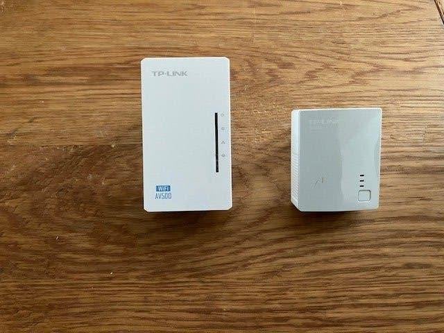 TP Link AV500 Powerliner extender set., Ophalen of Verzenden, Zo goed als nieuw, TPLink
