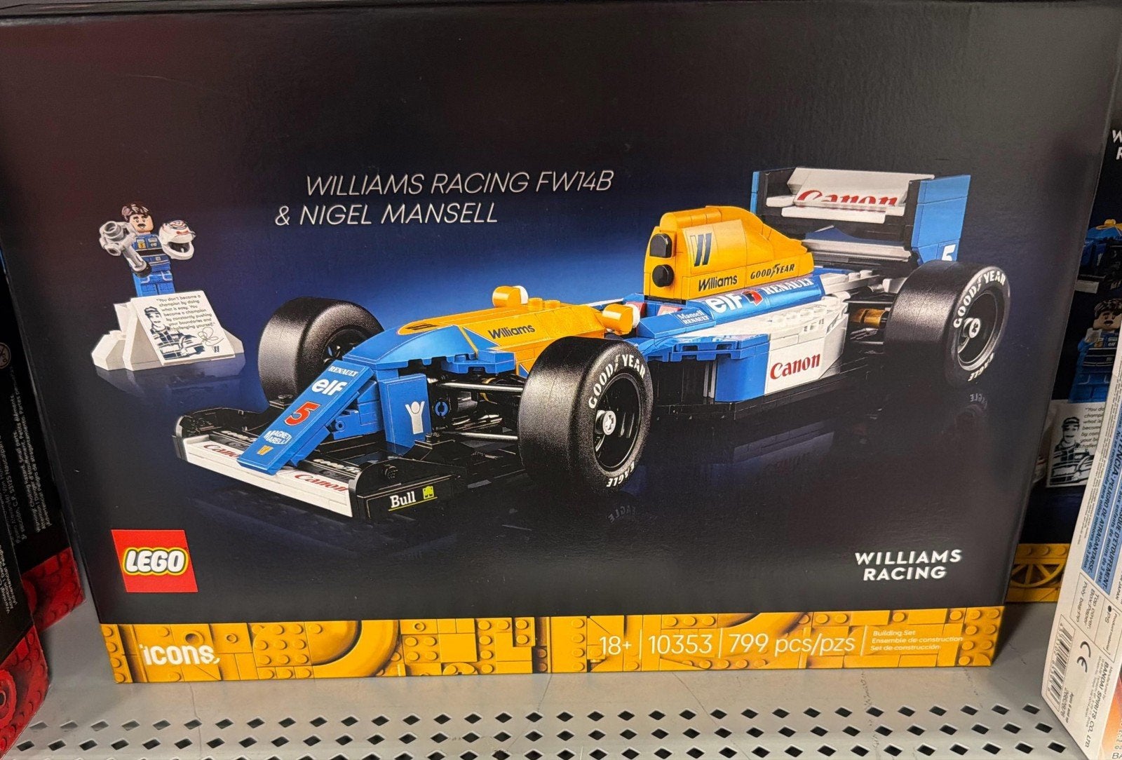 Lego 10353 Williams Racing

60 euro (Nieuw)


Af te halen in, Ophalen, Nieuw