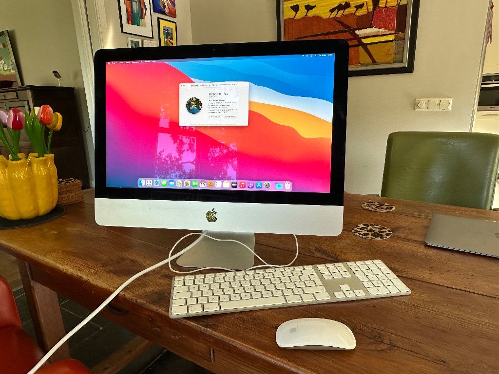 Apple iMac 21,5 inch, Computers en Software, Apple Desktops, Ophalen, Gebruikt, 21,5, 500 GB