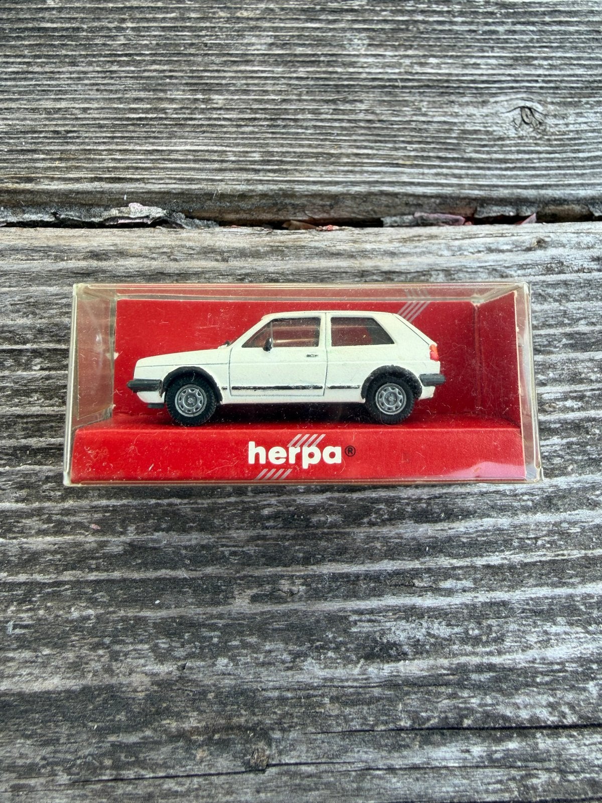 Herpa VW Golf 2 GTI 3-deurs - 1:87 - Nieuw in doos, Ophalen of Verzenden, Nieuw, Auto, Herpa