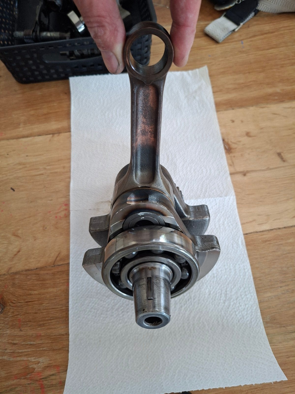 Krukas Honda XR600R, Motoren, Ophalen of Verzenden, Gebruikt