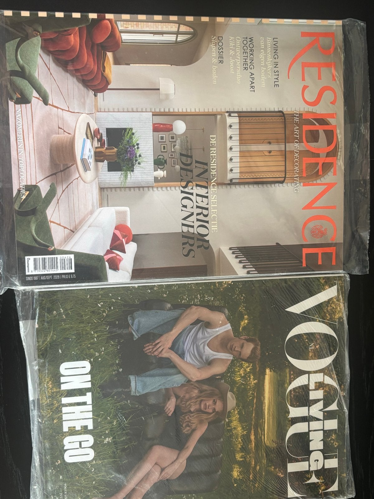 Residence en Vogue Living magazines - Nieuw in folie, Ophalen of Verzenden, Nieuw, Glossy