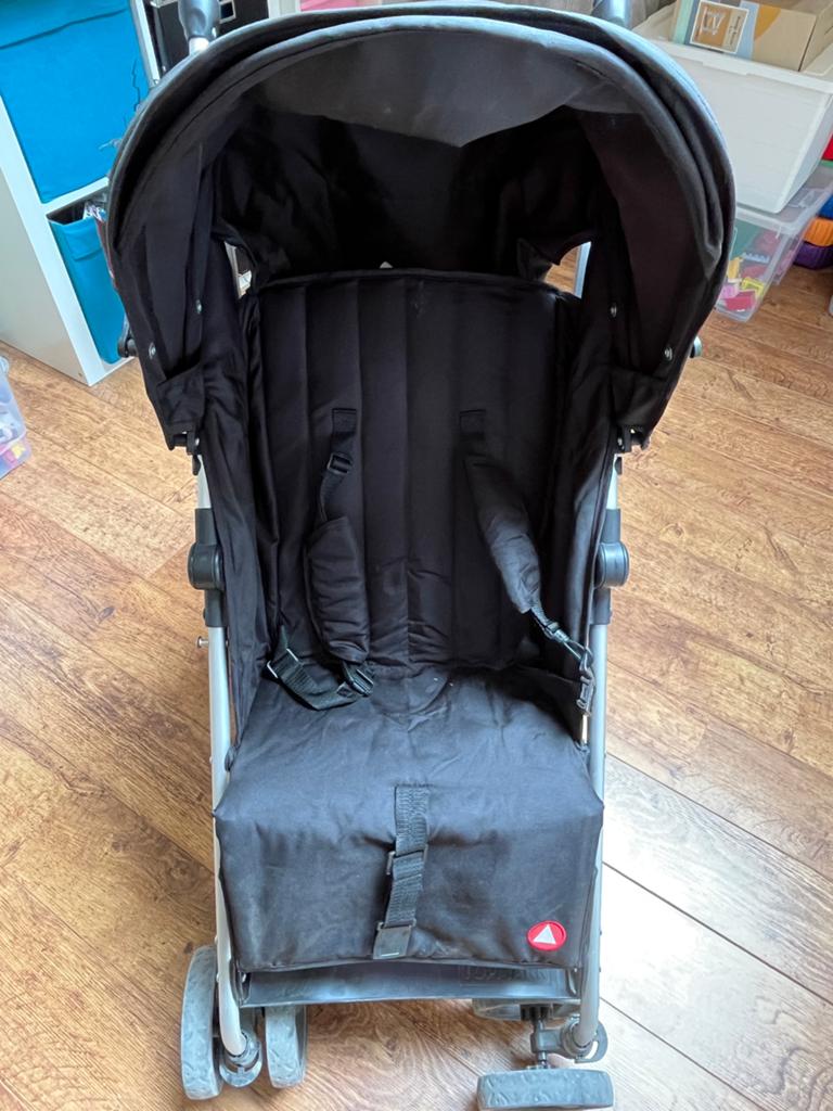 Topmark buggy, Ophalen, Gebruikt