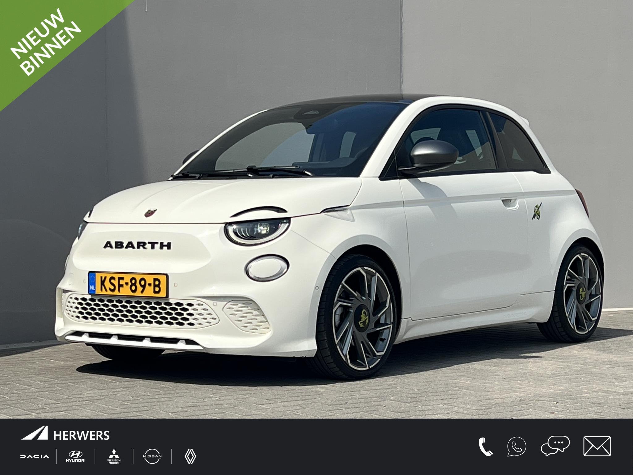 Abarth 500e Abarth Turismo 42 kWh / Accu SoH 98,43 % / CCS s, Auto's, Abarth, Gebruikt, https://media-marktplaats.export.dv.nl/23100139913/document-1.pdf