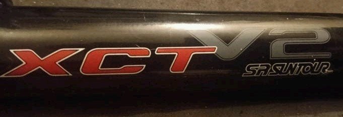 26 inch SR Suntour XCT V2  voor shocker- Schijfrem mogelijk, SR Suntour v2, Ophalen of Verzenden, Zo goed als nieuw, Voorvork