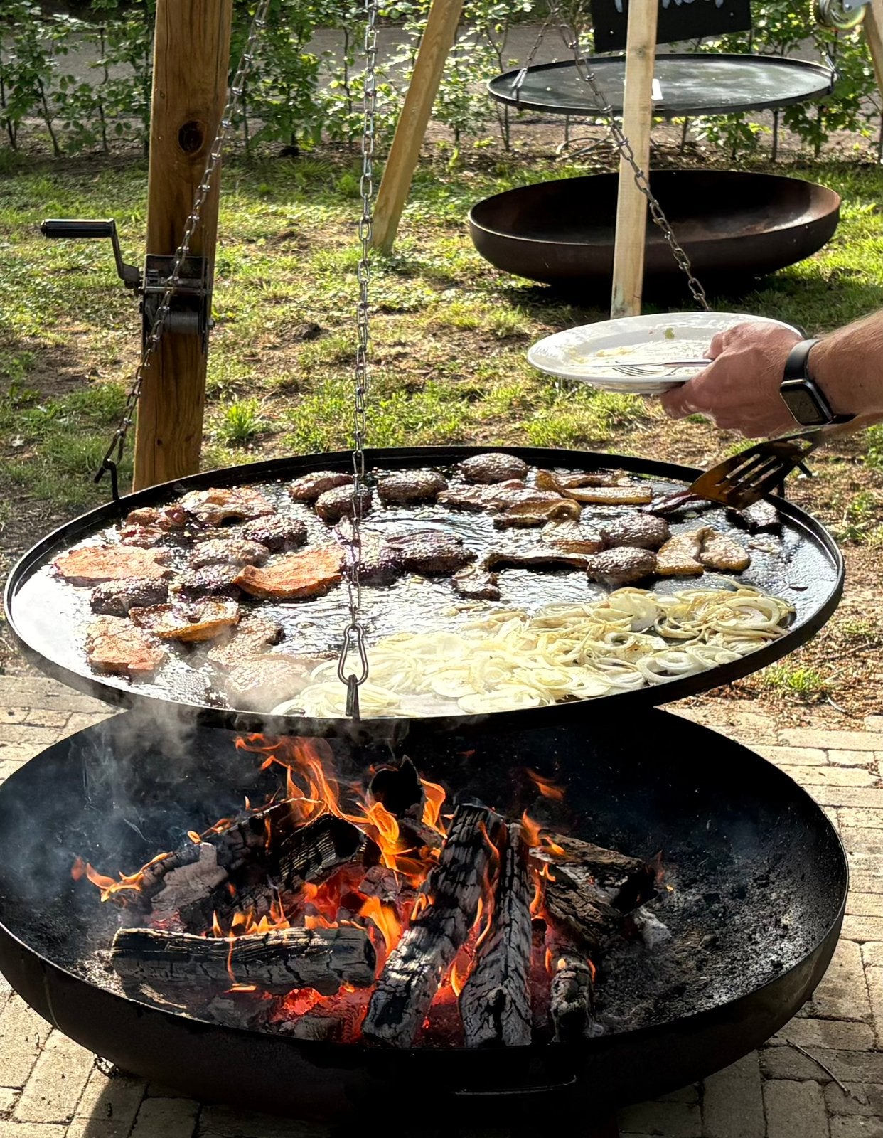 BBQ/bakplaat, Ophalen, Zo goed als nieuw