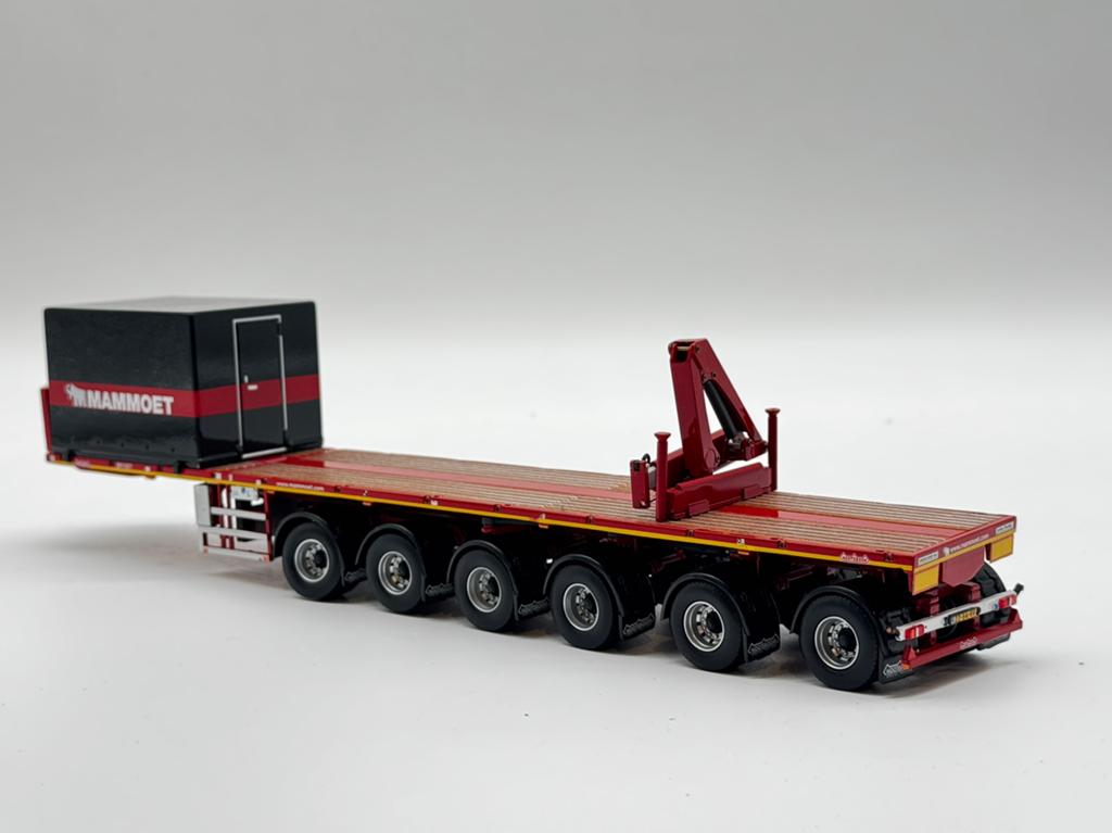 IMC NOOTEBOOM 6 assige ballasttrailer compleet MAMMOET, Hobby en Vrije tijd, Modelauto's | 1:50, Overige merken, ., Nieuw, Ophalen of Verzenden