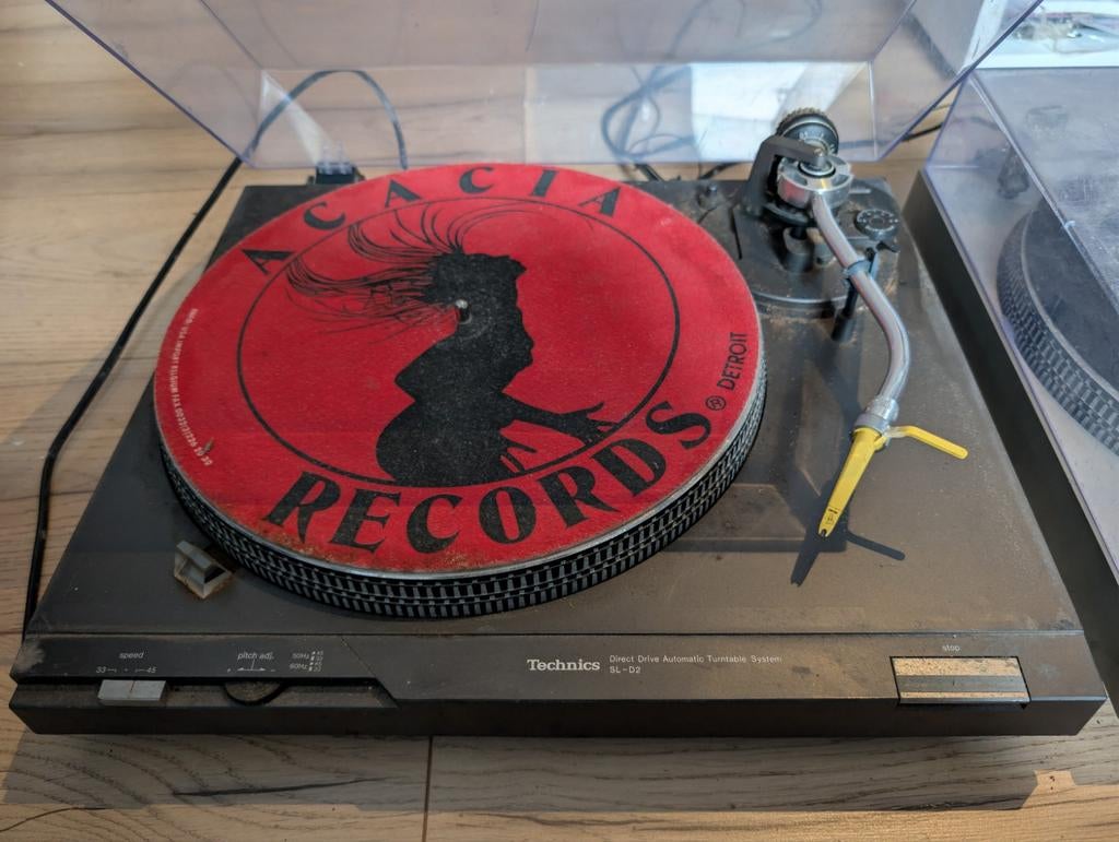 Technics SL-D2 Platenspeler met tonar banana cartridge, Audio, Tv en Foto, Platenspelers, Ophalen, Technics, Pitch-regelaar