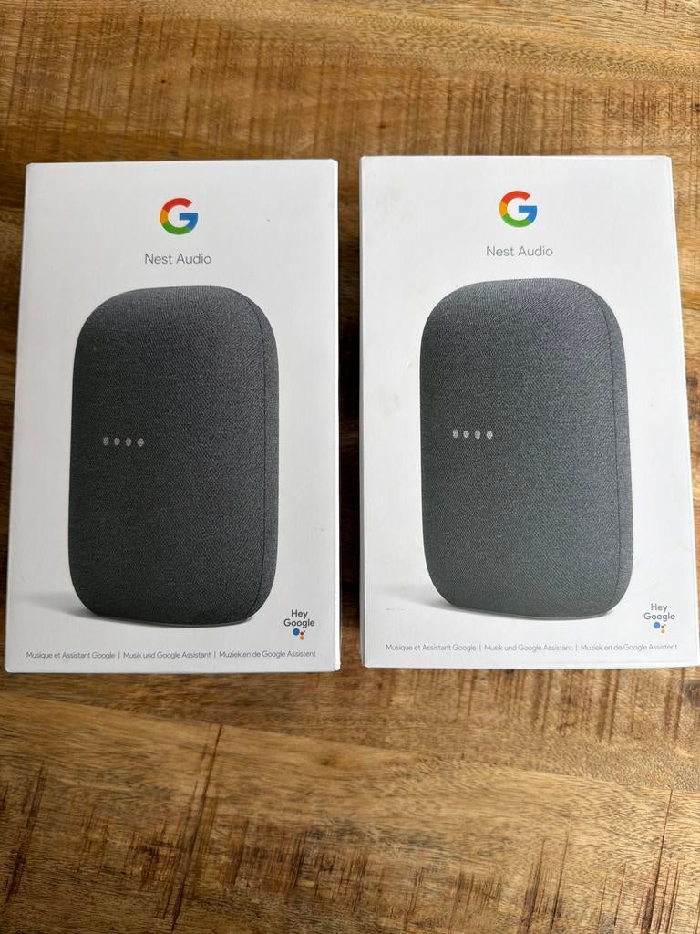 Google Nest Audio - Nieuw in doos (2 stuks beschikbaar), Audio, Tv en Foto, Luidsprekers, Overige merken, Nieuw, Ophalen of Verzenden