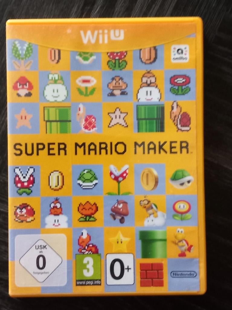 Super Mario Maker - Wii U (Zo goed als nieuw), Nintendo, Online, 1 speler, Zo goed als nieuw