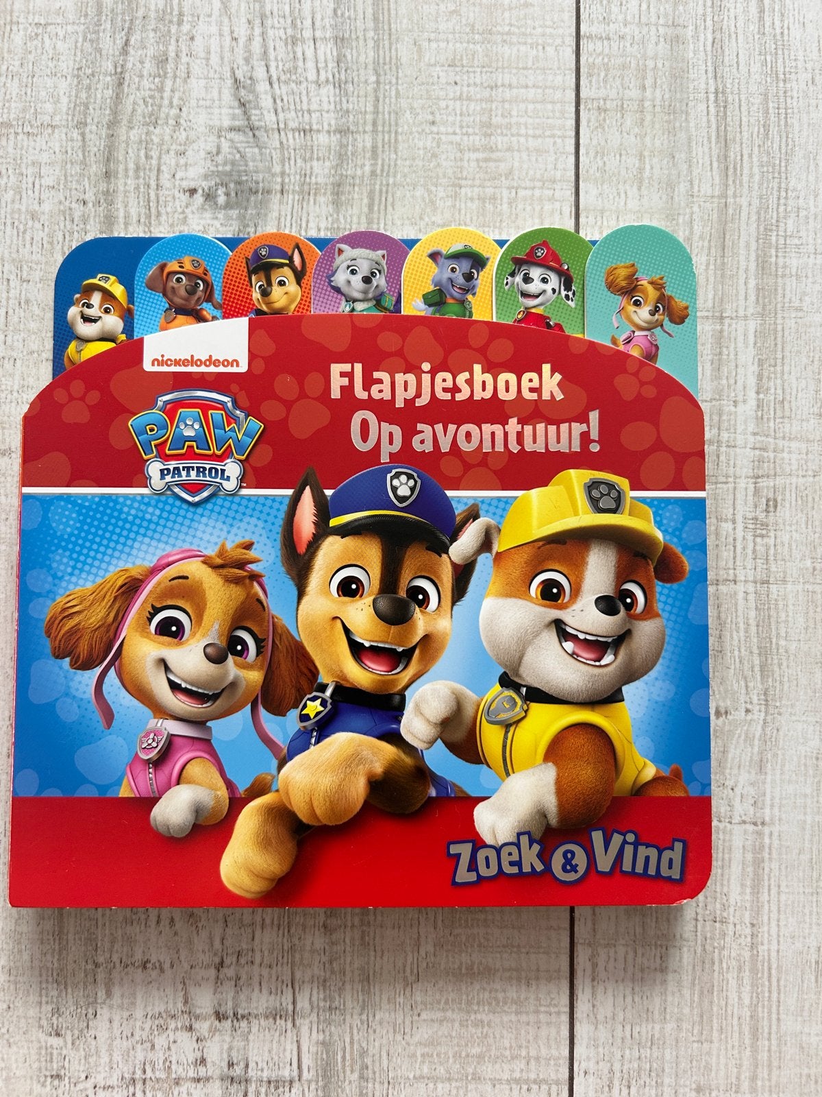 Paw Patrol Flapjesboek: Op Avontuur! Zoek & Vind, Gelezen, Fictie algemeen, Uitklapboek, Jongen of Meisje