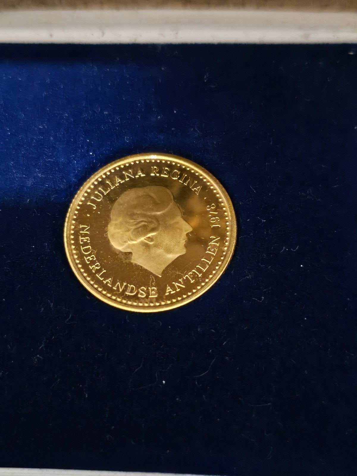 Gouden 100 gulden Nederlandse Antillen, Postzegels en Munten, Munten | Nederland, Ophalen of Verzenden, Koningin Juliana, Overige waardes