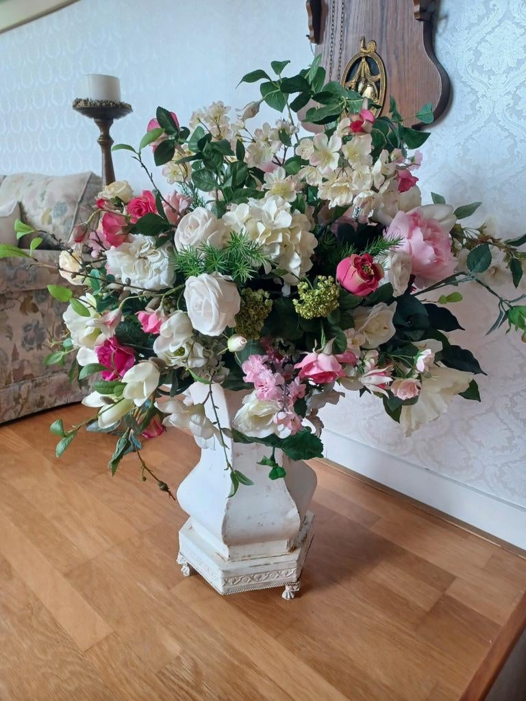 Bloemstuk, Ophalen