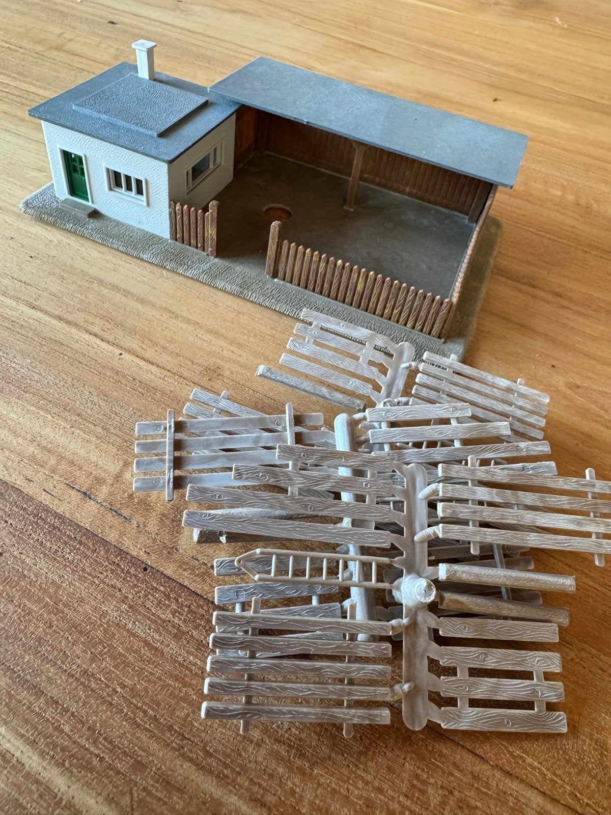 Jouef Houthandel 1:87 - Nette gebruikte staat, Gebruikt, Jouef, Gelijkstroom of Wisselstroom, Brug, Tunnel of Gebouw