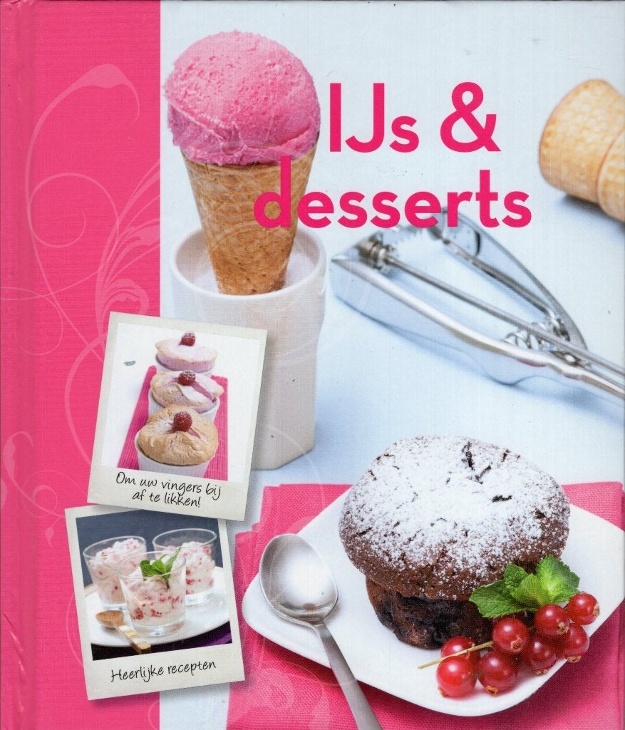 IJs & Desserts - Leonie van Mierlo BOEK 9789054269267, Boeken, Ophalen of Verzenden, Zo goed als nieuw, Leonie van Mierlo