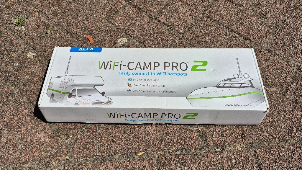 Wifi Camp Pro v2, Ophalen, Gebruikt