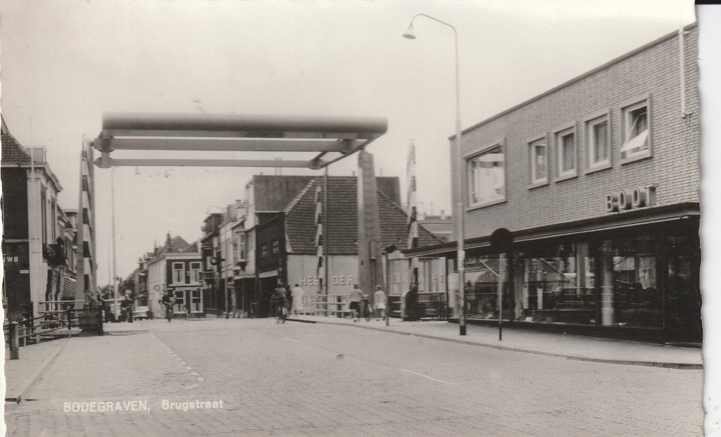 Bodegraven, Verzamelen, Ansichtkaarten | Nederland, Ophalen of Verzenden, 1920 tot 1940, Gelopen, Zuid-Holland