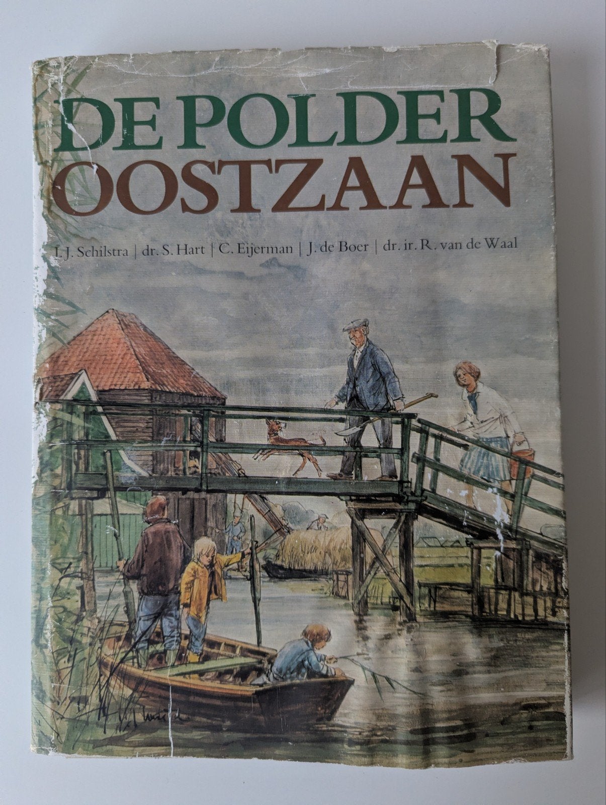 Dik boek: de polder van Oostzaan - landschap geschiedenis, Ophalen of Verzenden, Gelezen