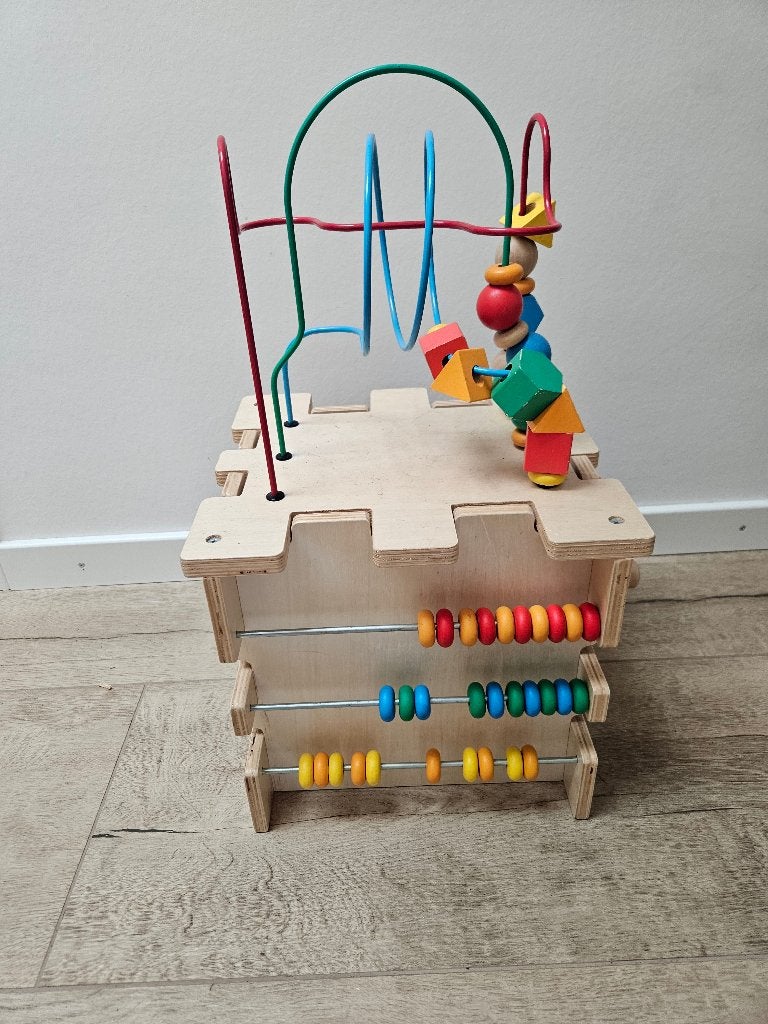 Speelkubus kidkraft, Kinderen en Baby's, Speelgoed | Houten speelgoed, Ophalen, Zo goed als nieuw, Duw- of Trekspeelgoed