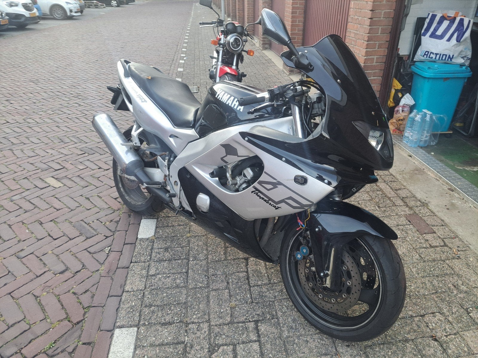 Yamaha thundercat 600 project/onderdelen, Ophalen