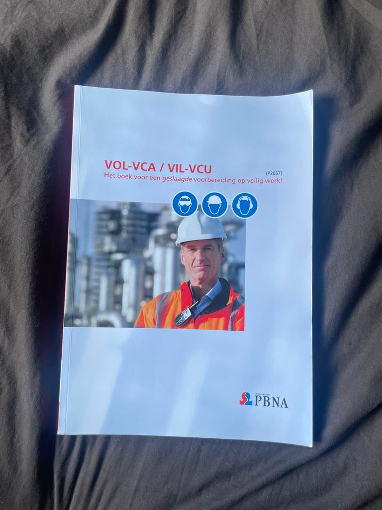 VCA-VOL leerboek voor veilige werkvoorbereiding, Boeken, Studieboeken en Cursussen, Ophalen of Verzenden, Beta, Zo goed als nieuw
