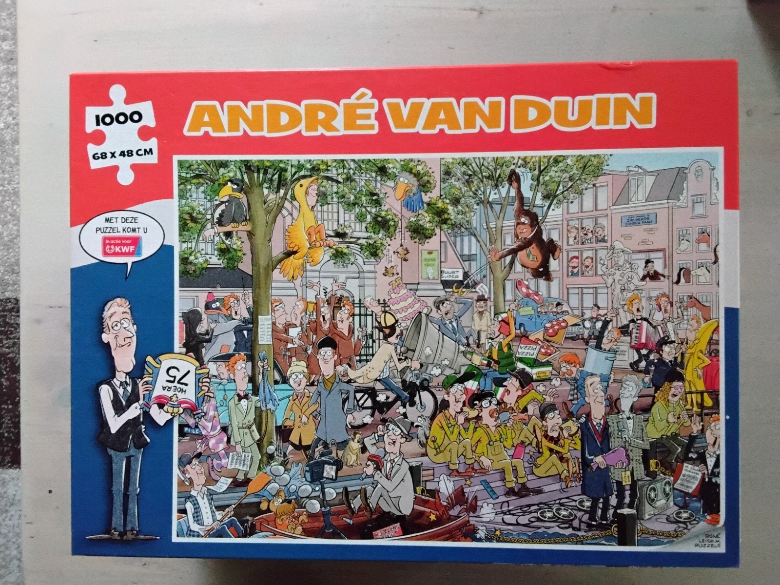 Andre van Duin, Ophalen, 500 t/m 1500 stukjes, Zo goed als nieuw, Legpuzzel