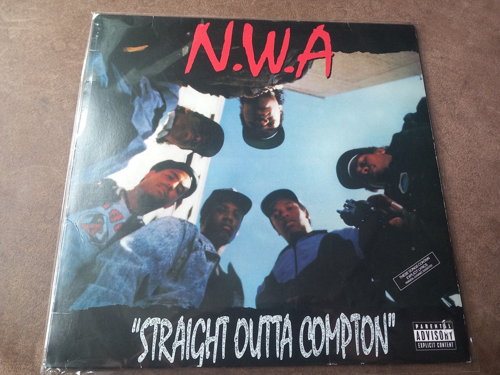 N.W.A. - Straight Outta Compton lp (Origineel), Cd's en Dvd's, Ophalen of Verzenden, Zo goed als nieuw, 12 inch
