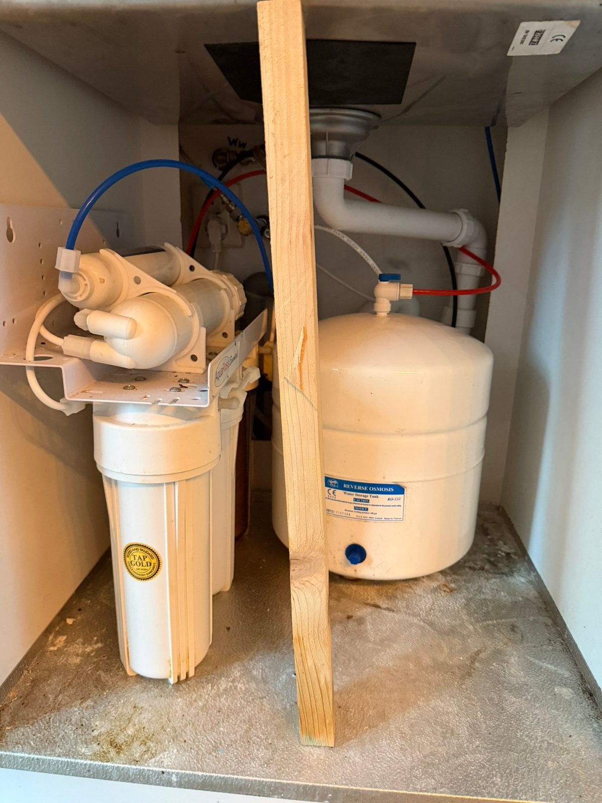 Waterfilter systeem met boiler, Ophalen, Gebruikt, Boiler, Minder dan 3 jaar oud