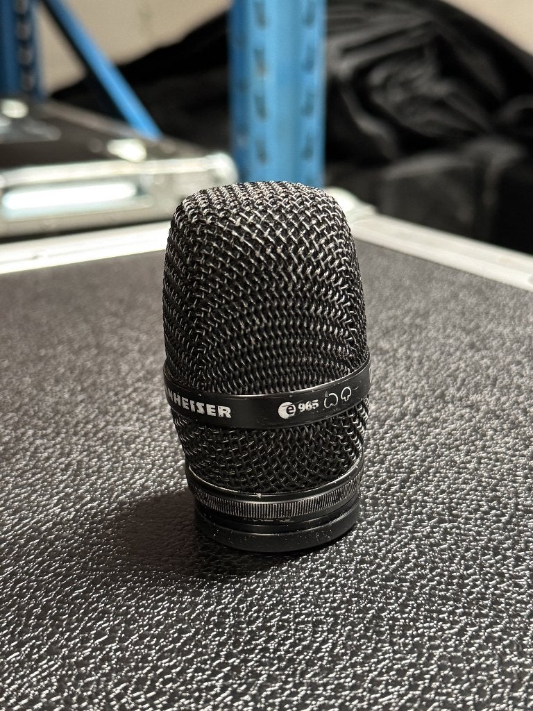 Sennheiser e965 kop, Ophalen, Zangmicrofoon