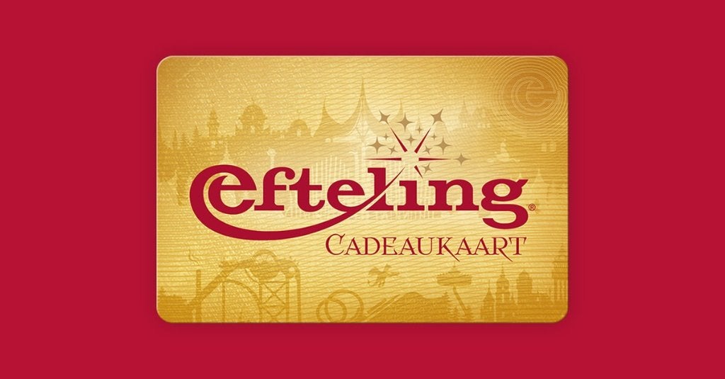 Efteling Giftcard met korting, Eén persoon, Cadeaubon, Pretpark