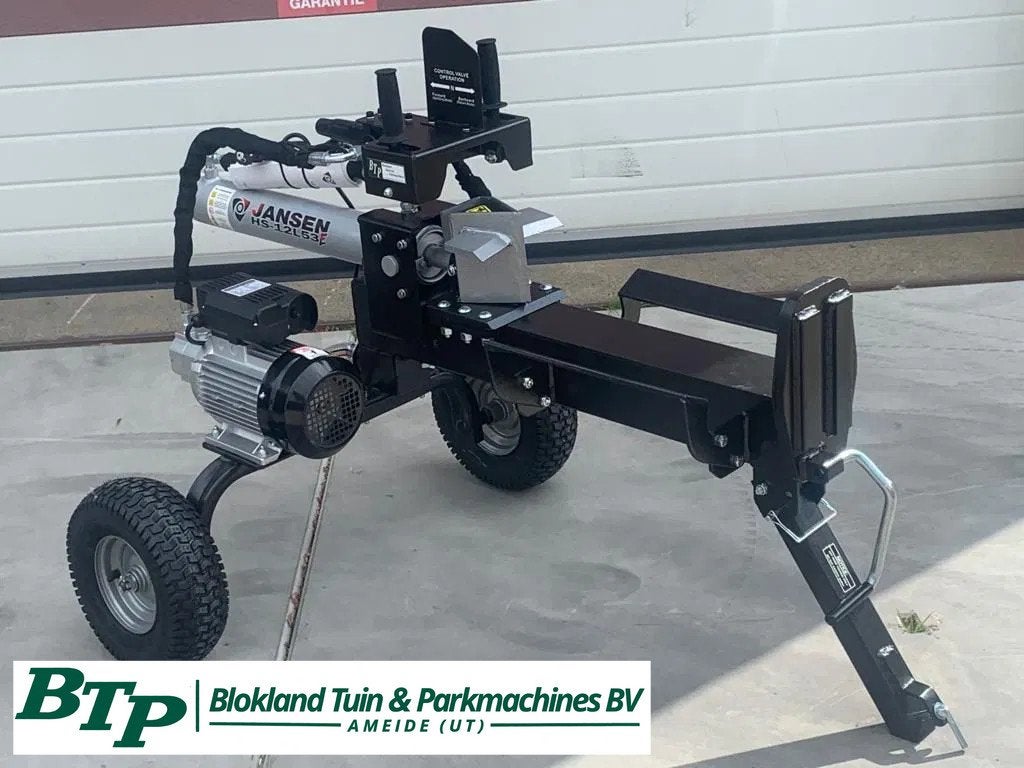 BTP 12ton elektrische houtklover 230v kloofmachine