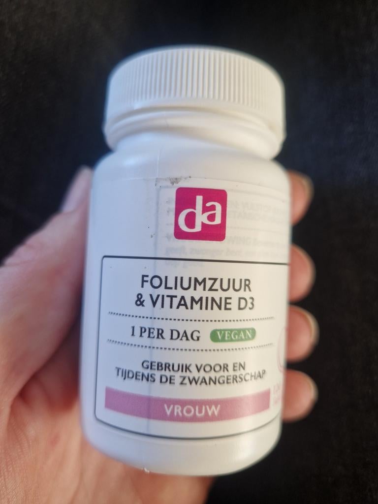 DA Foliumzuur & Vitamine D3, Nieuw, Ophalen