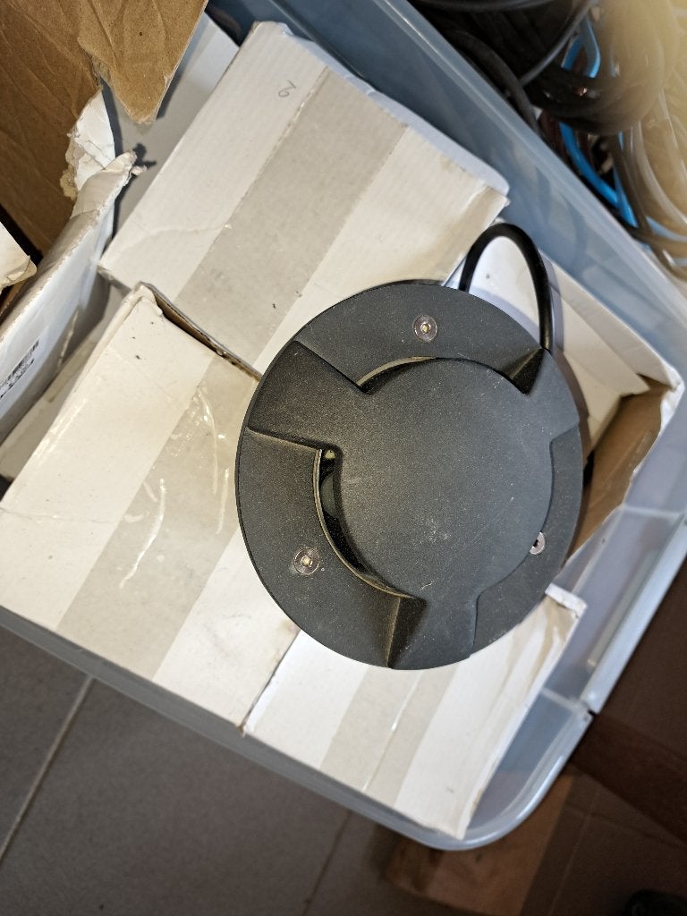 Ronde grondspot 7w LED 6 stuks, Minder dan 50 watt, Nieuw, Ophalen of Verzenden, Netvoeding