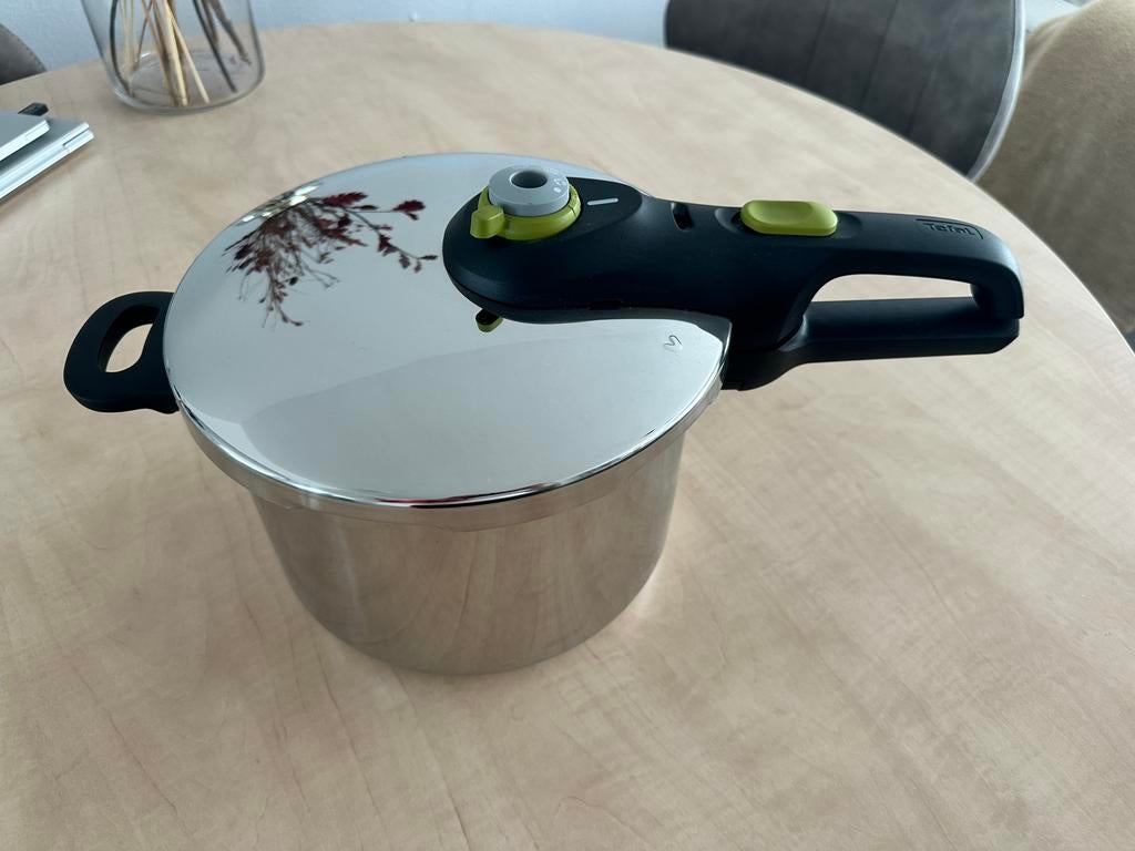 Snelkookpan Tefal 6l | nieuw, Ophalen, Nieuw, Rvs, Kookpan of Snelkookpan