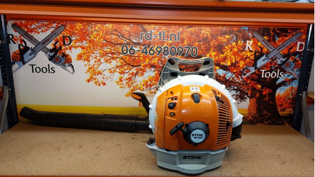 Stihl BR 600 Ruggedragen Bladblazer BR600 Magnum ., Tuin en Terras, Niet ingevuld, Benzine, Gebruikt, Niet ingevuld