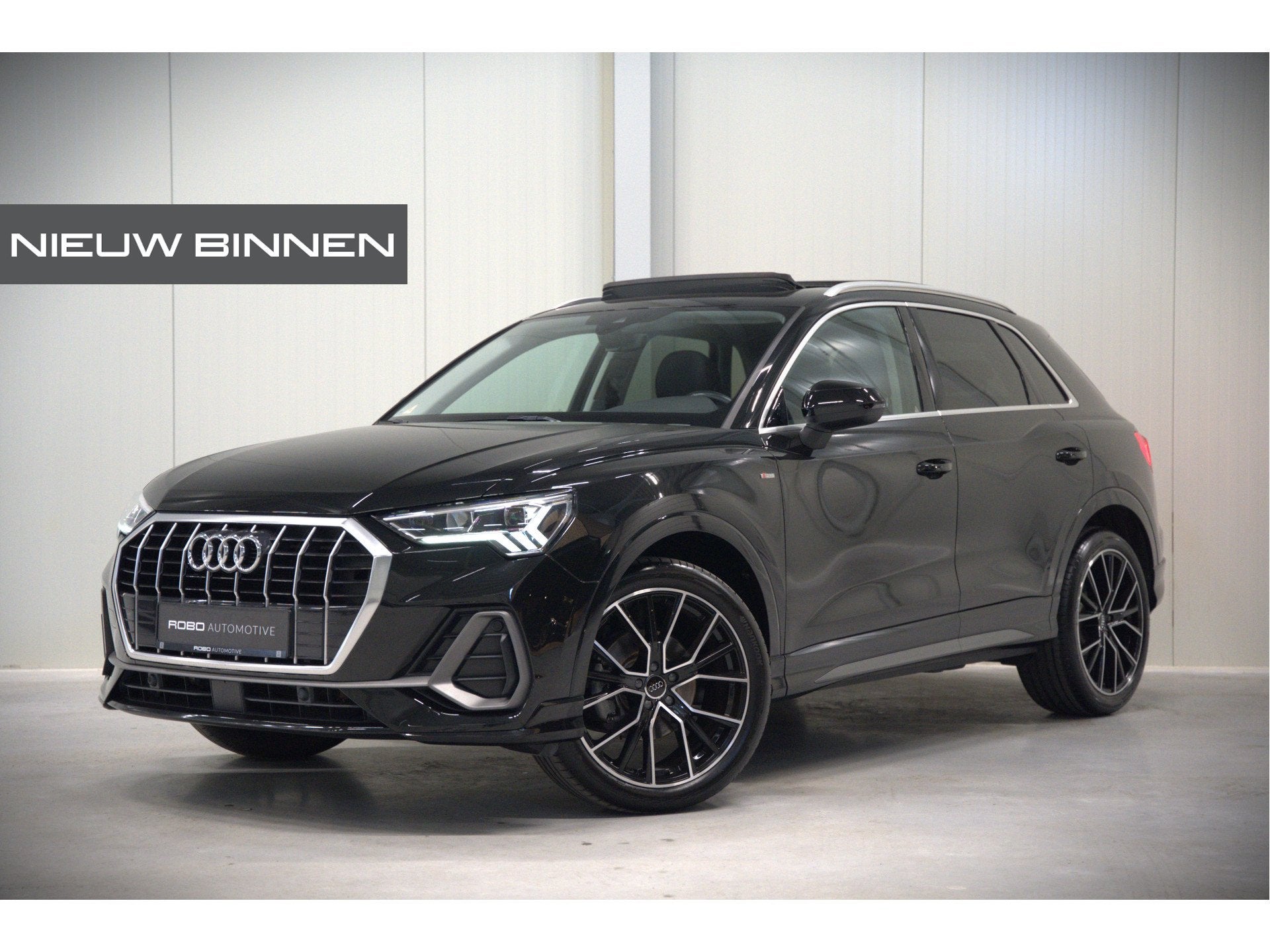 Audi Q3 35 TFSI S Line Pro Line S S-Line | Panoramadak | Sto, Auto's, Dealer onderhouden, 4 cilinders, 150 pk, Zwart