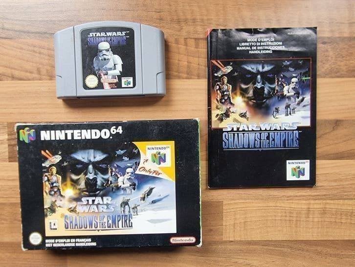 Star Wars Shadows of the Empire | Compleet | Boxprotector, Avontuur en Actie, 1 speler, Ophalen of Verzenden, Zo goed als nieuw