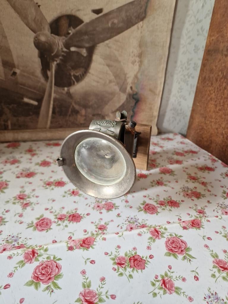 Antieke luxor carbid fietslamp, Ophalen of Verzenden