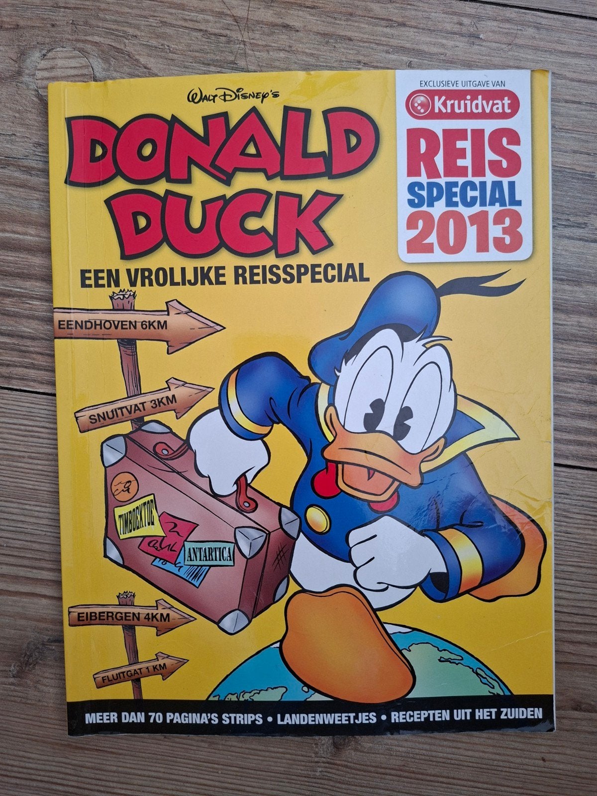 Donald Duck Reis Special 2013 - Kruidvat uitgave, Eén stripboek, Ophalen of Verzenden, Gelezen