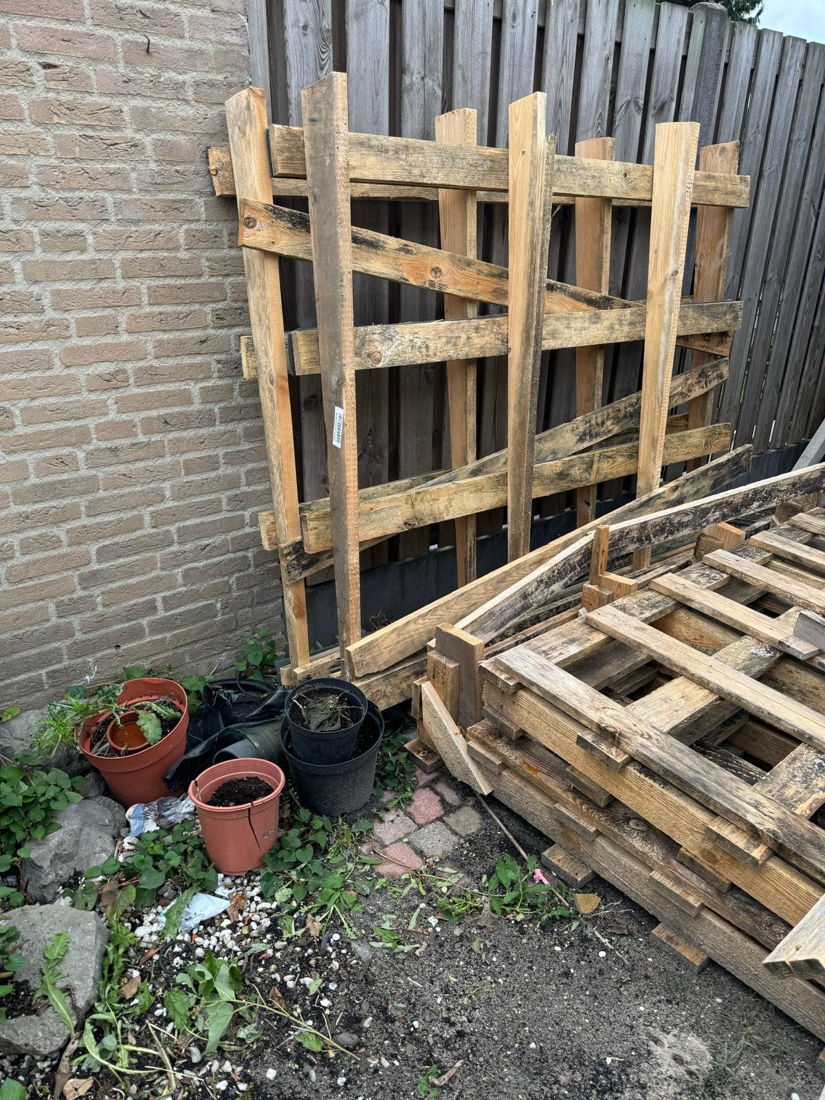 Gratis Pallets Ophalen - of als brandhout, Ophalen of Verzenden, Gebruikt, Hout