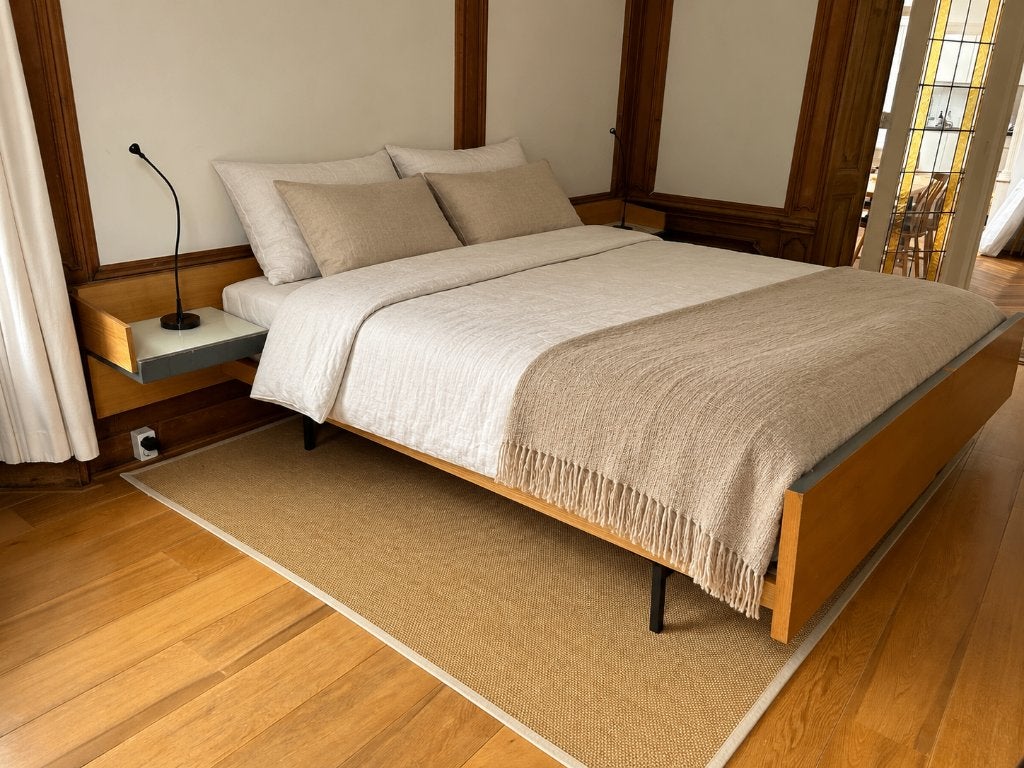 Foto 5 van Helmut Magg voor DeWe design bed | Jaren 60 | Essenhout
