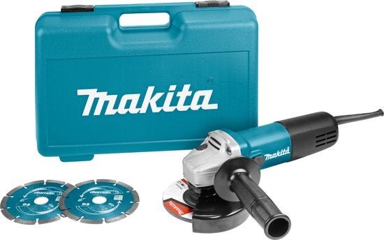 Nieuwe Makita 9558HNRGK2 haakse slijper 125mm slijpmachine, Ophalen of Verzenden, Nieuw, 700 tot 1000 watt, Haakse handslijpmachine