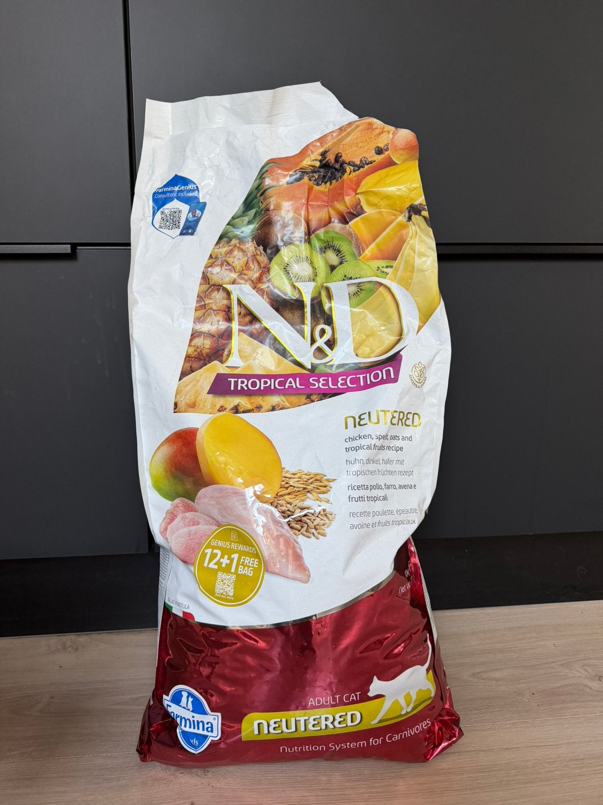 N&D Tropical Voeding Gecastreerde Kat Kip 6,5 kg, Dieren en Toebehoren, Ophalen, Kat