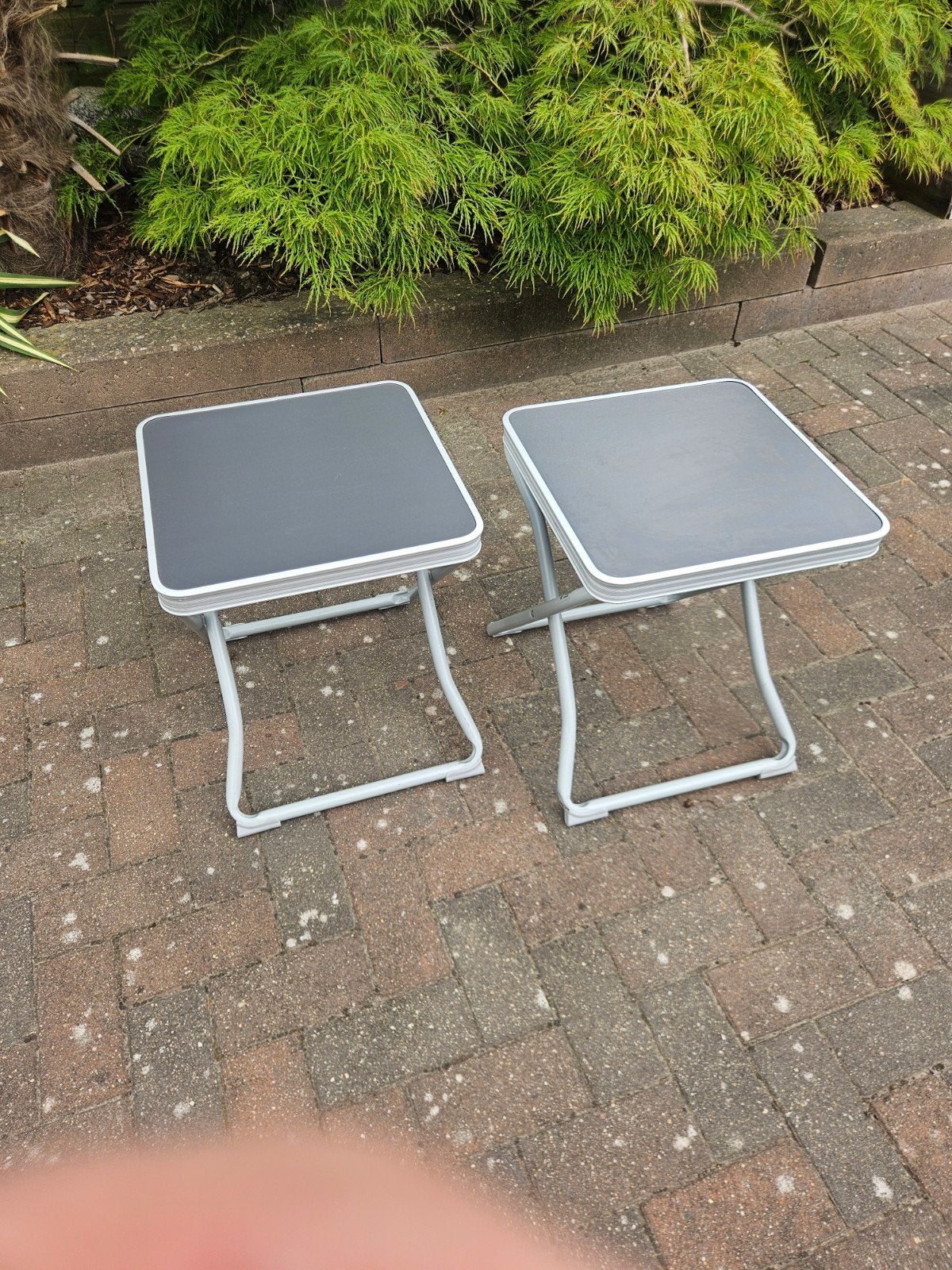 2x Campingtafel / bijzettafel - Nieuwstaat, Caravans en Kamperen, Kampeermeubelen, Ophalen, Nieuw, Campingtafel
