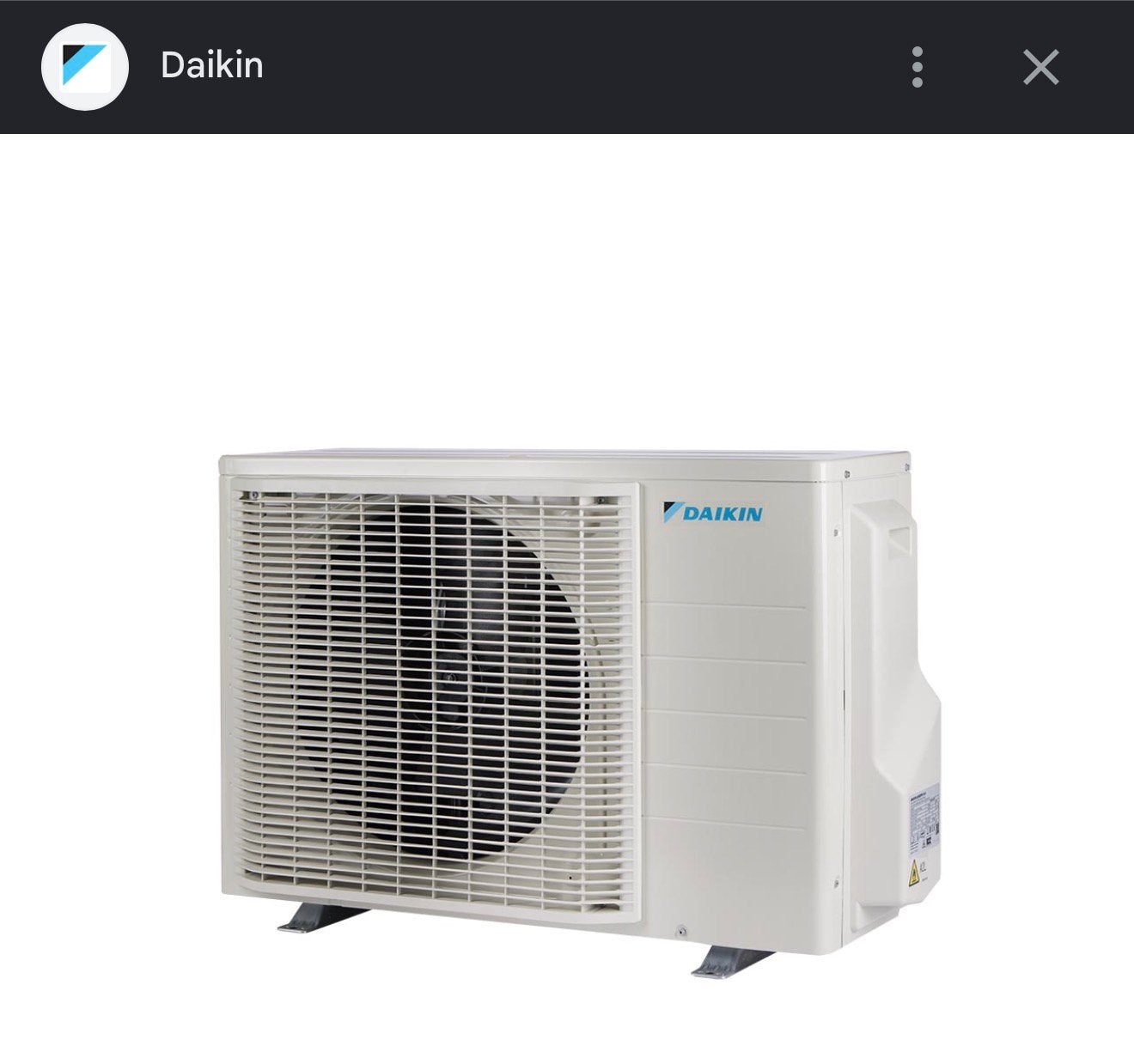 Daikin RXM20A5V1B buitenunit  1 jaar oud, Ophalen, Zo goed als nieuw, Wandairco, 3 snelheden of meer
