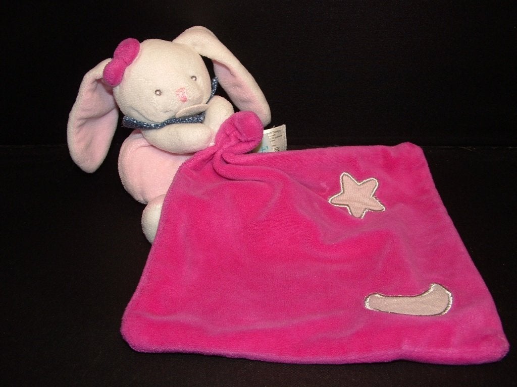 BABY NAT KONIJN KNUFFELDOEKJE VELOURS PAARS DOEKJE, Ophalen of Verzenden, Nieuw, Overige typen