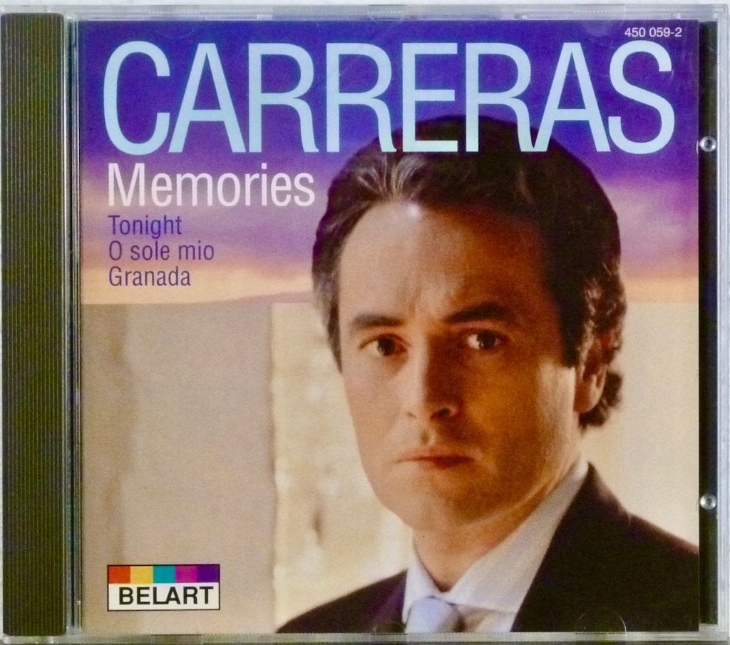 José Carreras - Memories   NIEUWSTAAT	3+1 gratis, Ophalen, Zo goed als nieuw, Romantiek, Verzamelalbum