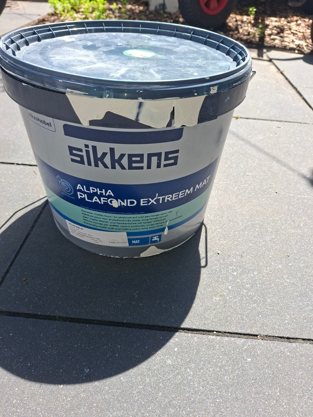 Sikkens plafondverf, Ophalen, 5 tot 10 liter, Wit, Verf