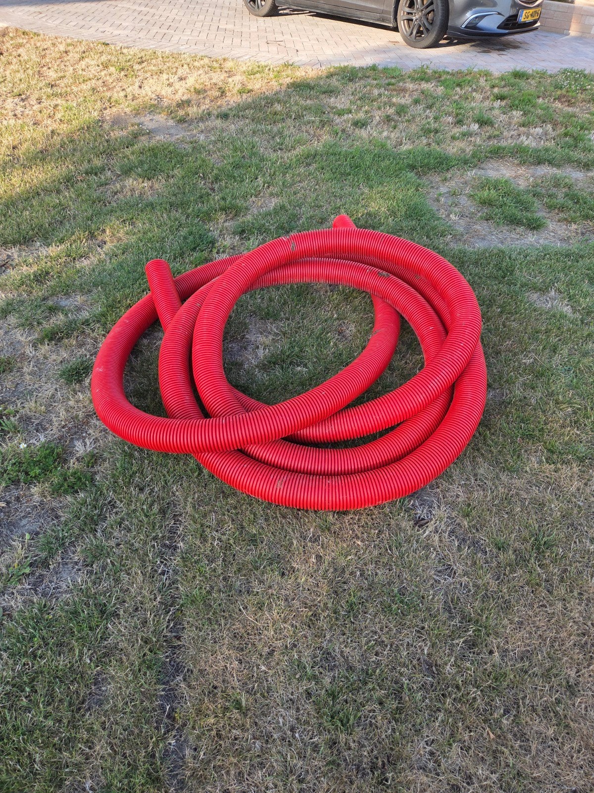 mantelbuis 110mm 14,5m, Ophalen, Pvc, 6 meter of meer, Overige typen
